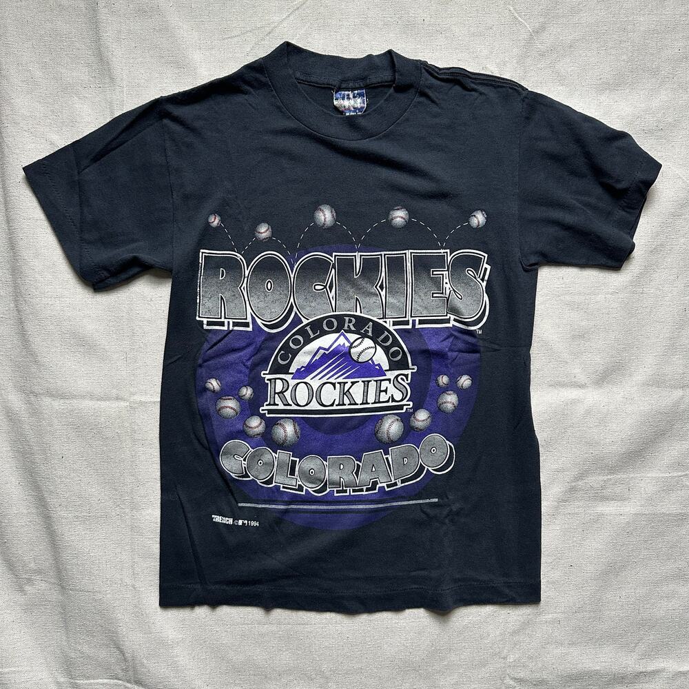 Colorado Rockies Vintage Shirt MLB 1994 Size Medium